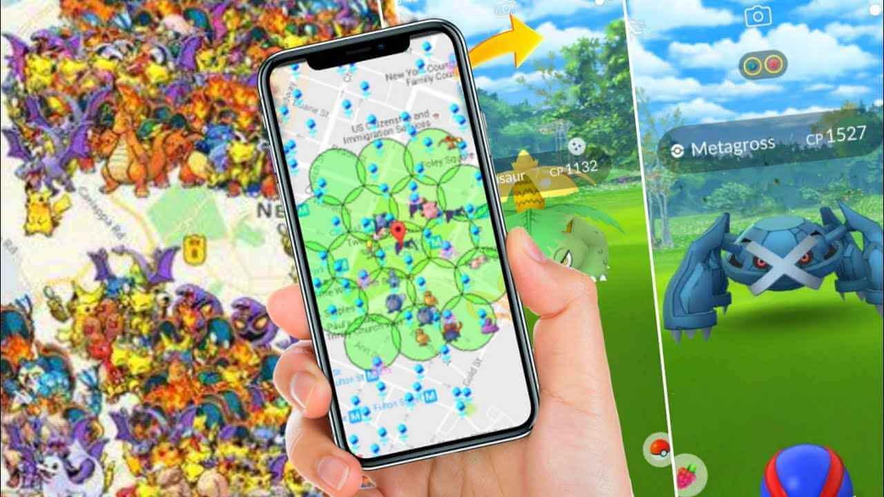 5 Workable Pokemon Go Maps in 2023