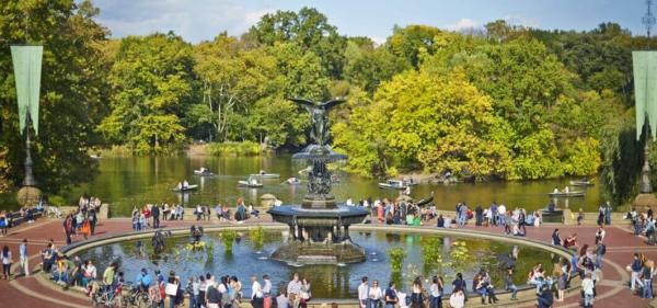 pokemon go new york coordinates bethesda fountain