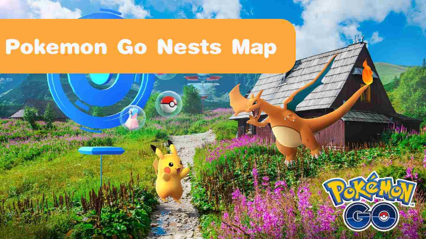 pokemon go nest map