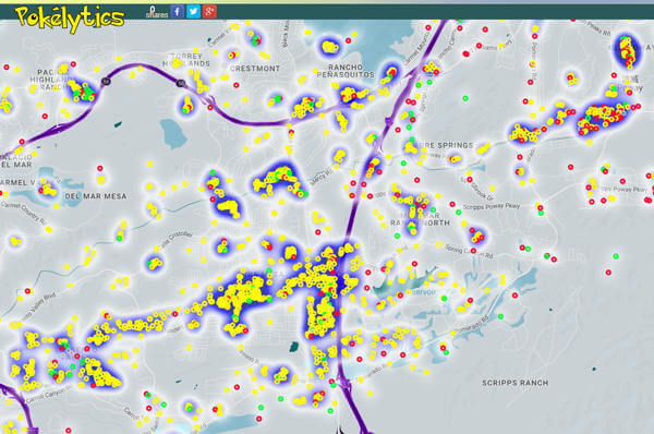 pokemon go pokestop pokelytics map