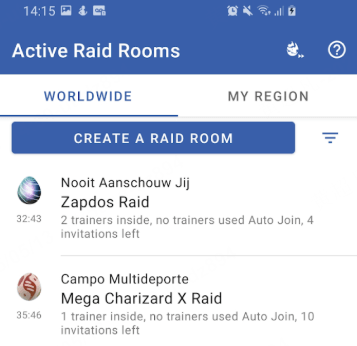 pokemon go raid finder pokeraid
