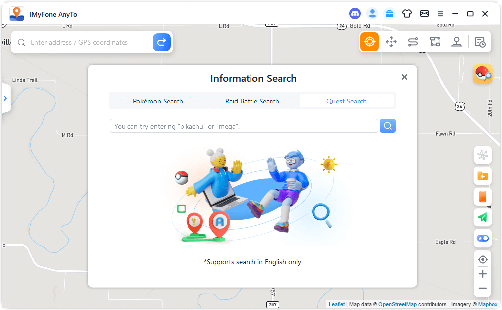 pokemon information search quest search