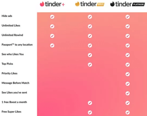 purchasing tinder subscription