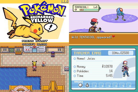 pokemon recharged yellow cheats rare candy