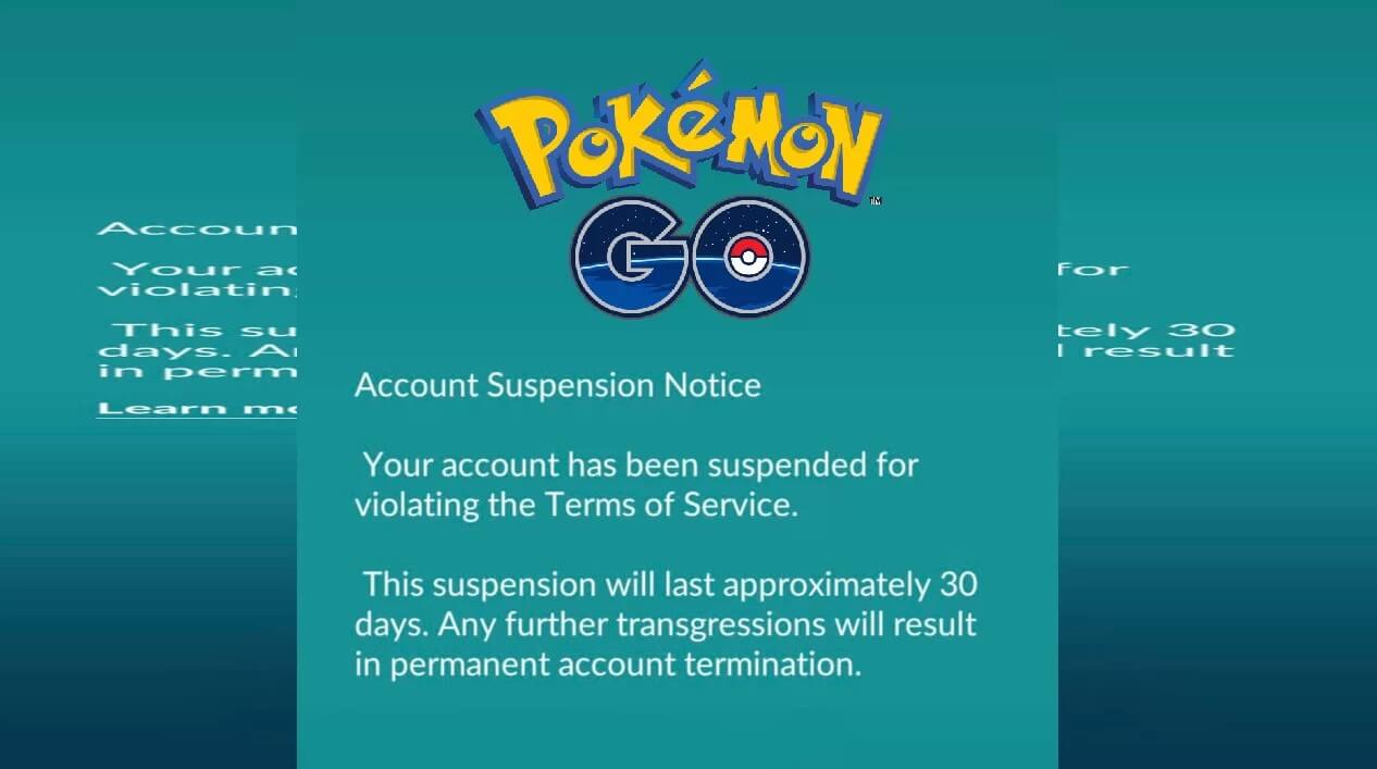 απαλή απαγόρευση Pokemon GO