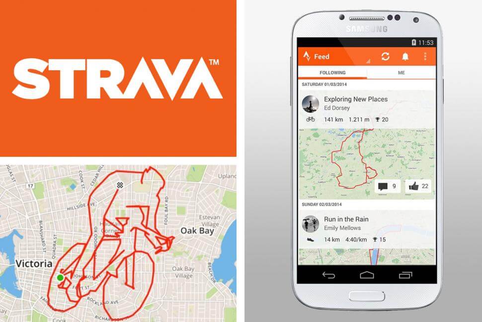 Strava sales without gps