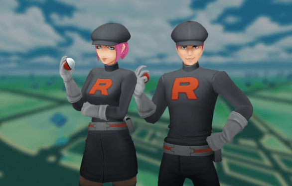 Defeat Team GO Rocket Grunts