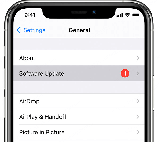 update ios