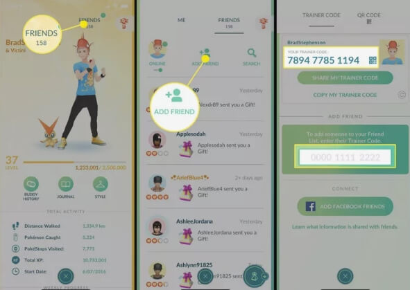 Pokémon Go friend codes  How to find trainer codes & access yours