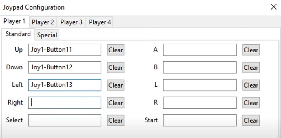 complete vba player settings