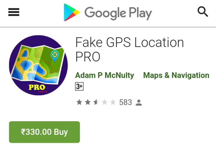 what is fake gps location professional