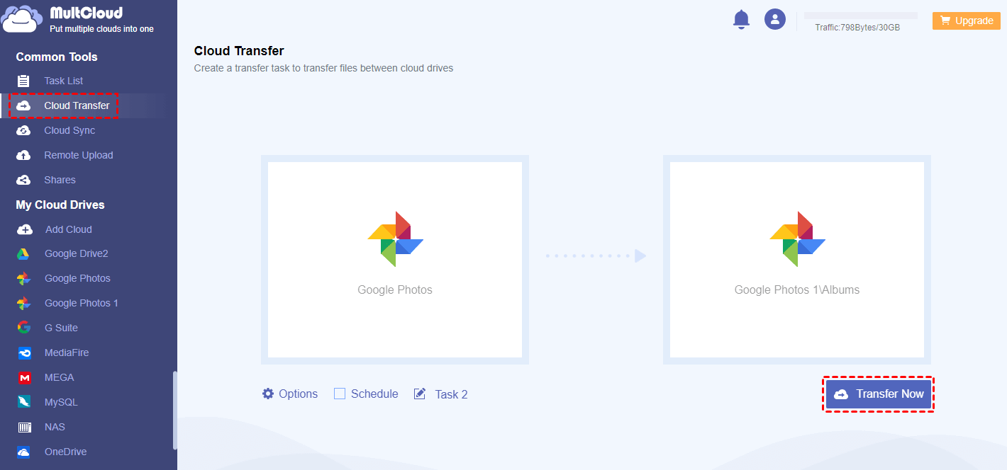 How To Transfer All Google Photos