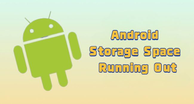 android storage space running out