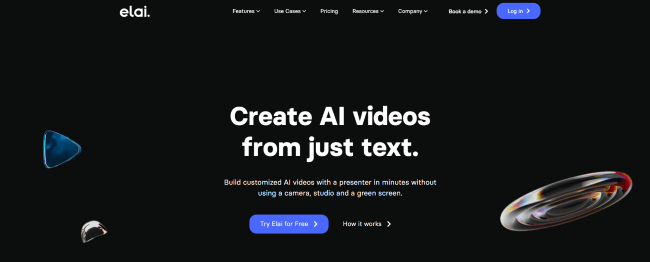 elaiio text to video ai tool