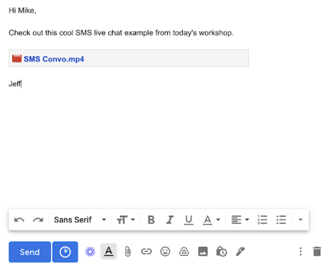 embed google drive video
