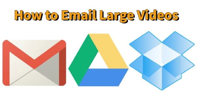 how to email large videos