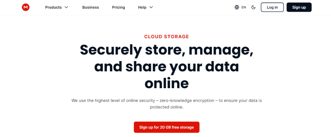 mega cloud storage
