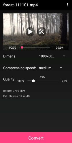 smart video compressor resizer app