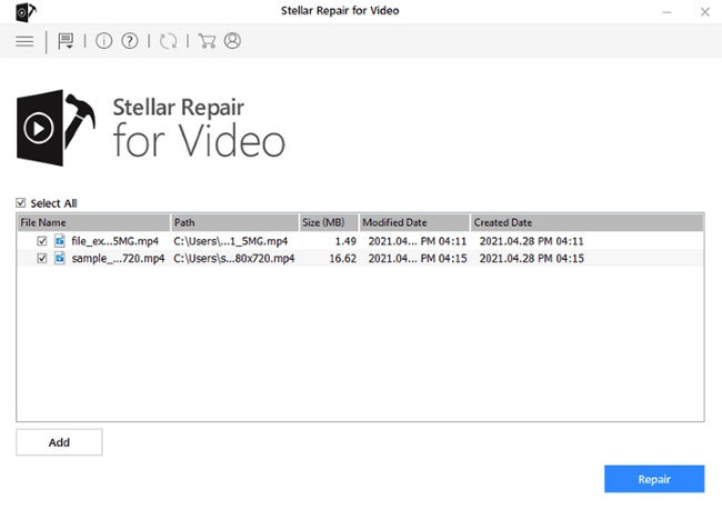 Stellar Repair