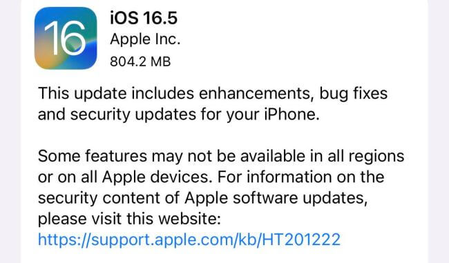 update ios system