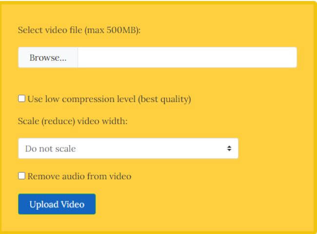 videosmaller video compressor software