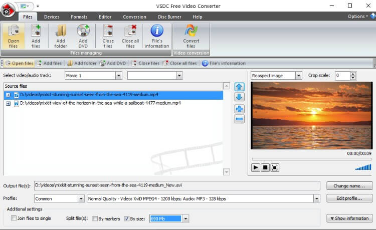 vsdc video converter software