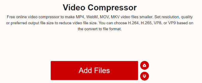 xconvert mov file compressor 