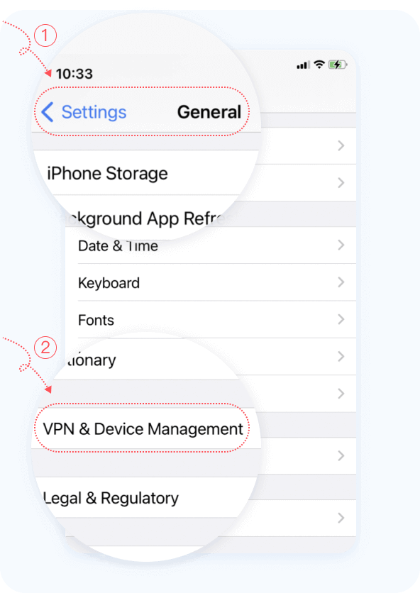 reset settings on iPhone