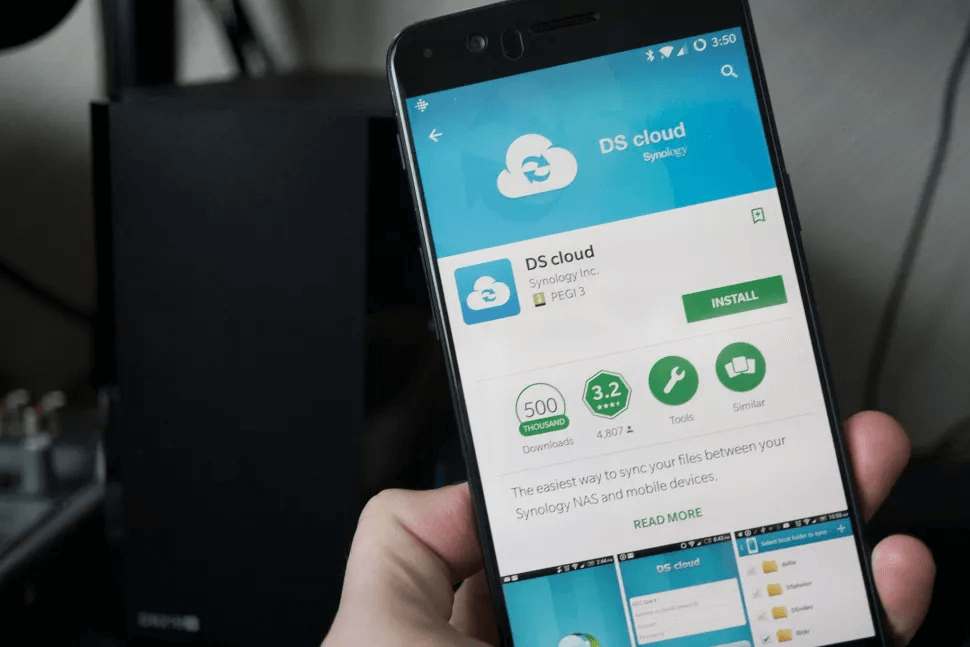 app to backup android photos to synology nas
