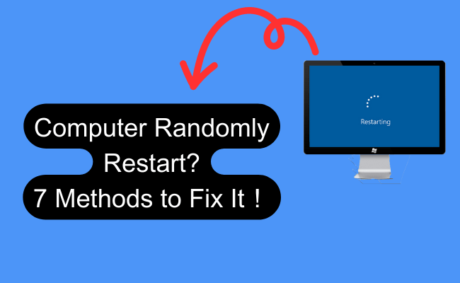 computer randomly restarts