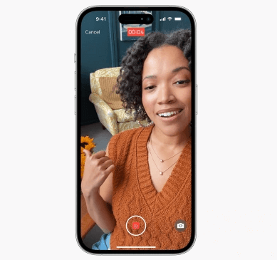iOS 17 updated of Facetime