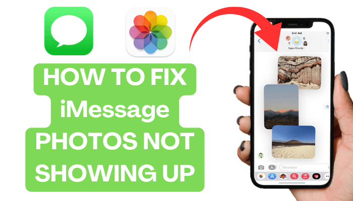 how to fix iMessage pictures not loading on iPhone
