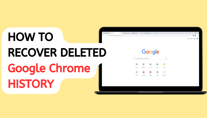 how to recover deleted Google Chrome history