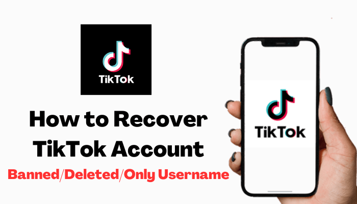 how to recover TikTok account