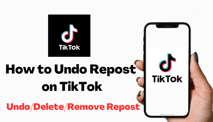 how to undo repost on TikTok
