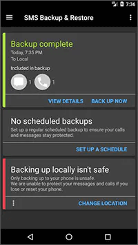 sms mms backup apps for android