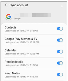 sync huawei contacts with google