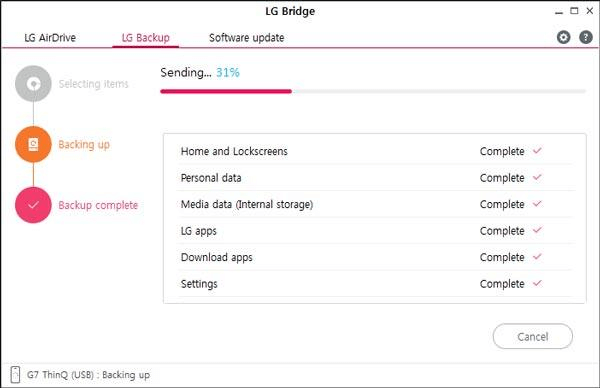 using lg bridge