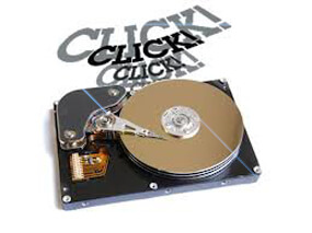 clicking hard disk