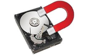 degaussed hard drive