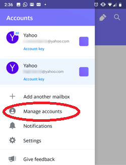how to delete Yahoo email account