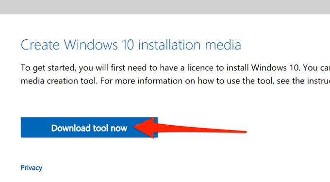 download windows 10 tool