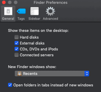 Enable External Hard Drive Visibility