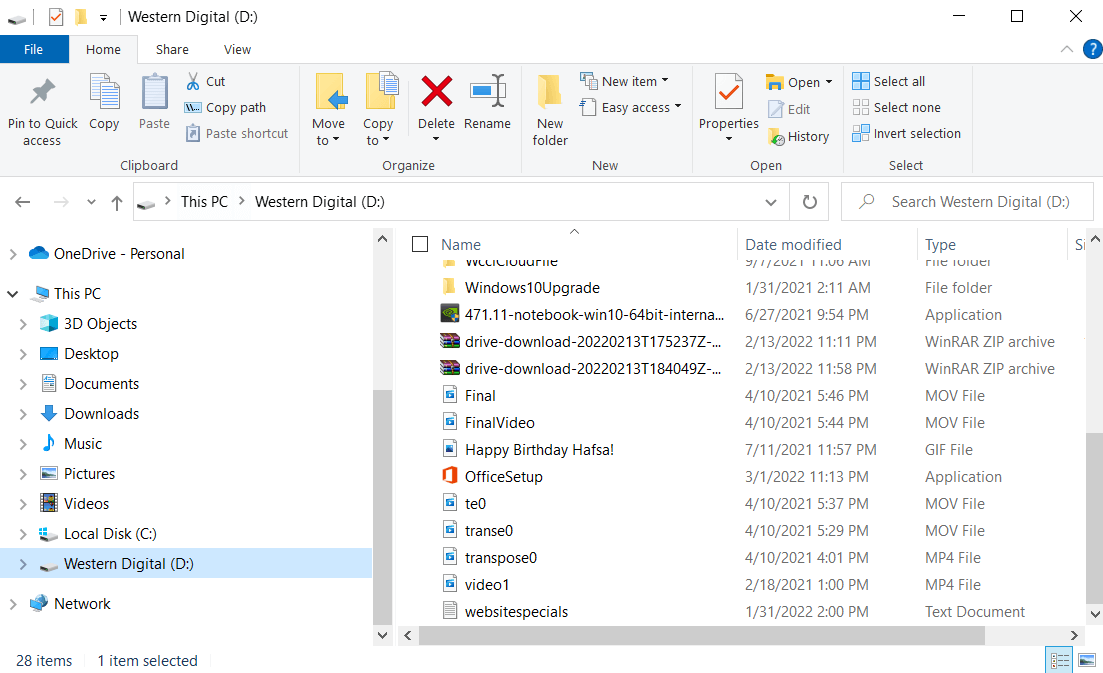 file explorer copy paste