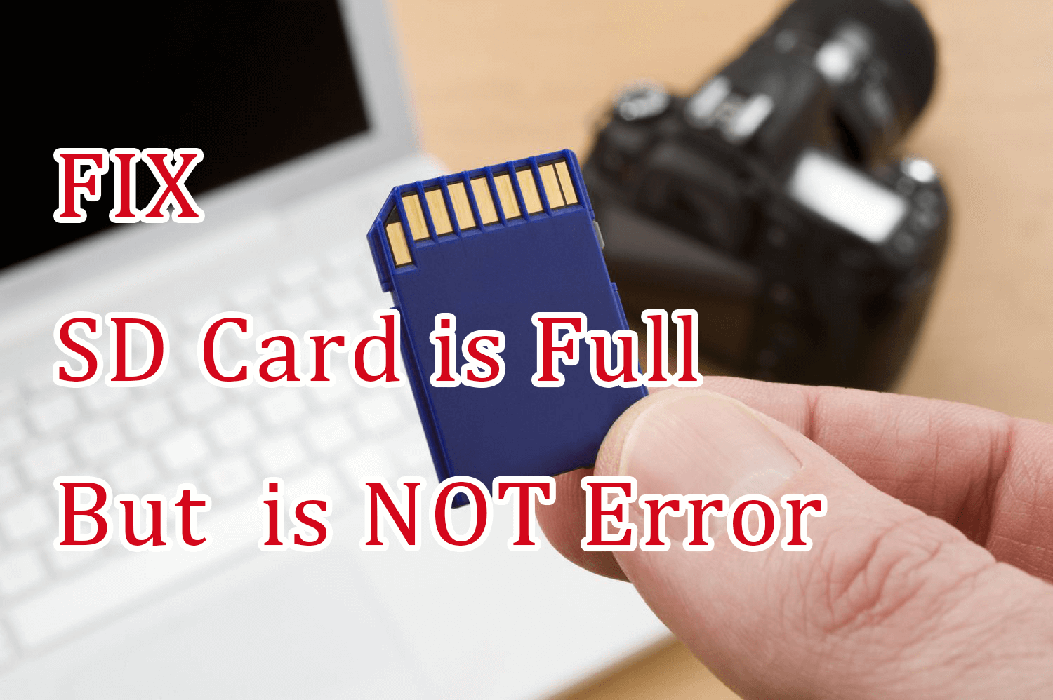 sd card is full but not