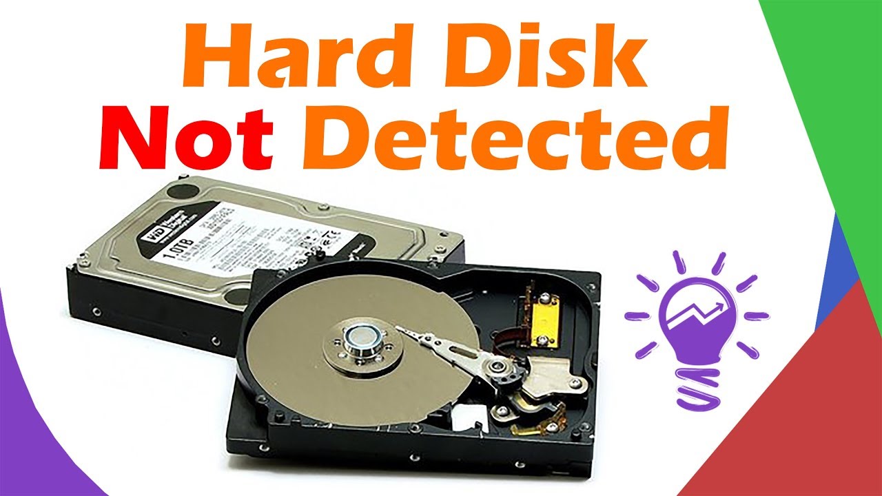 hard disk not detected