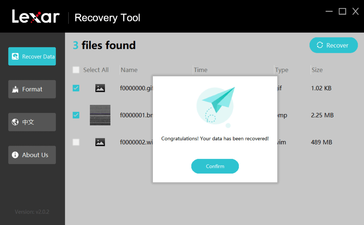 lexar recovery tool recover files