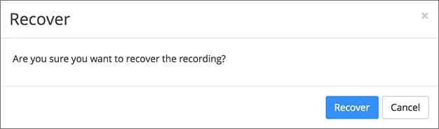 recover deleted zoom recording
