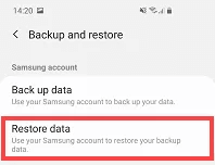 recover files from backup