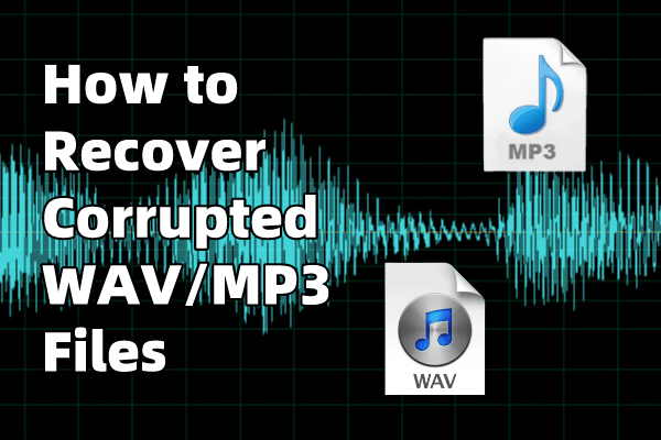 recover mp3 wav files
